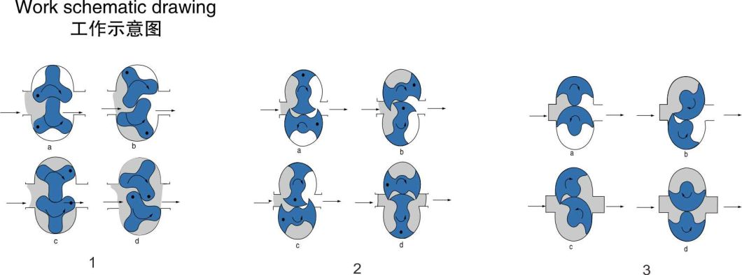 Stainless Steel Sanitary Grade Gear Rotary Lobe Pump Rotor Pump